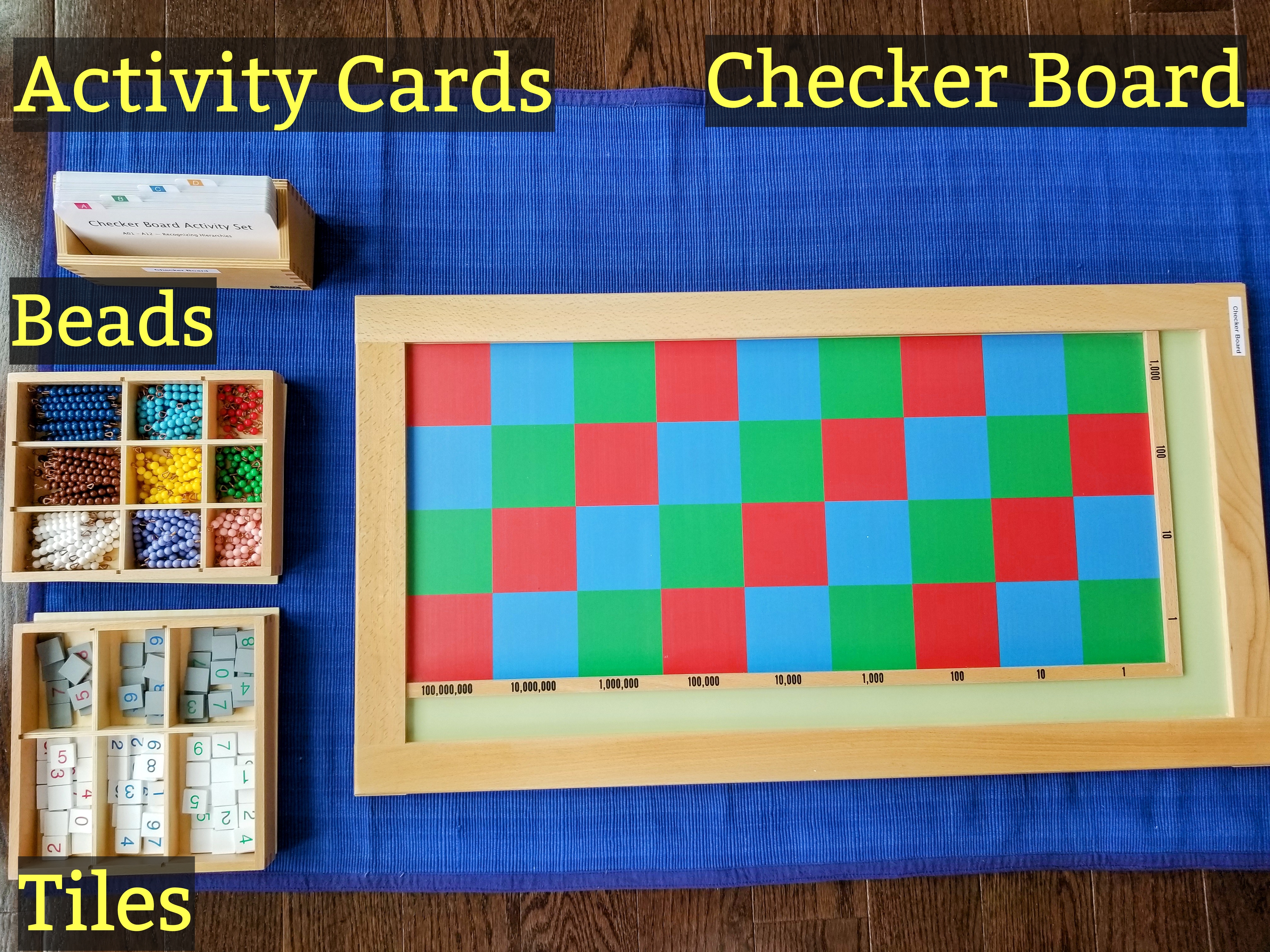 Montessori Checker Board