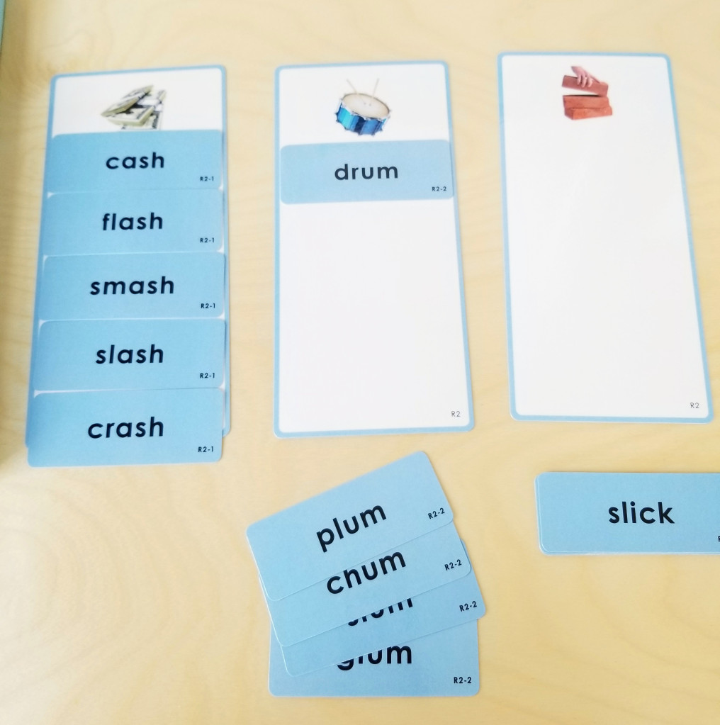 Blue Language Series Rhyming Cards
