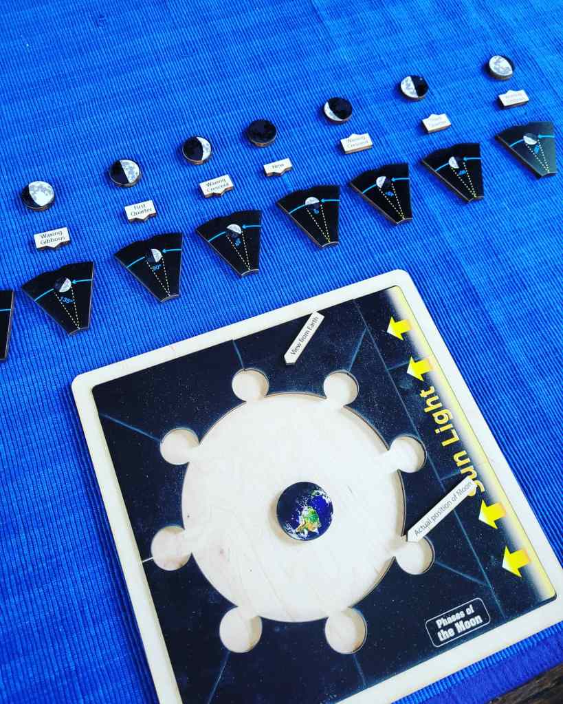 The Phases of the Moon Wooden Puzzle