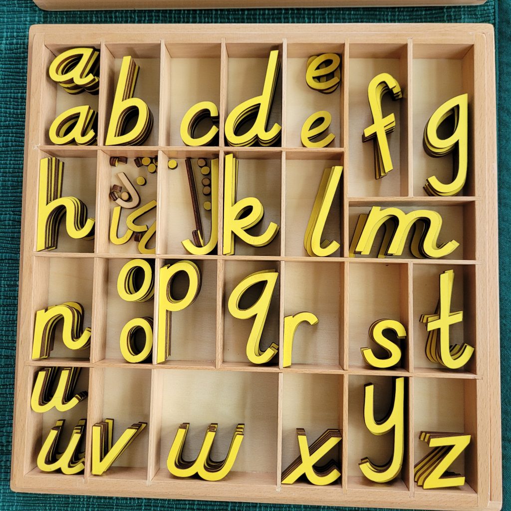 Montessori Moveable Alphabets
