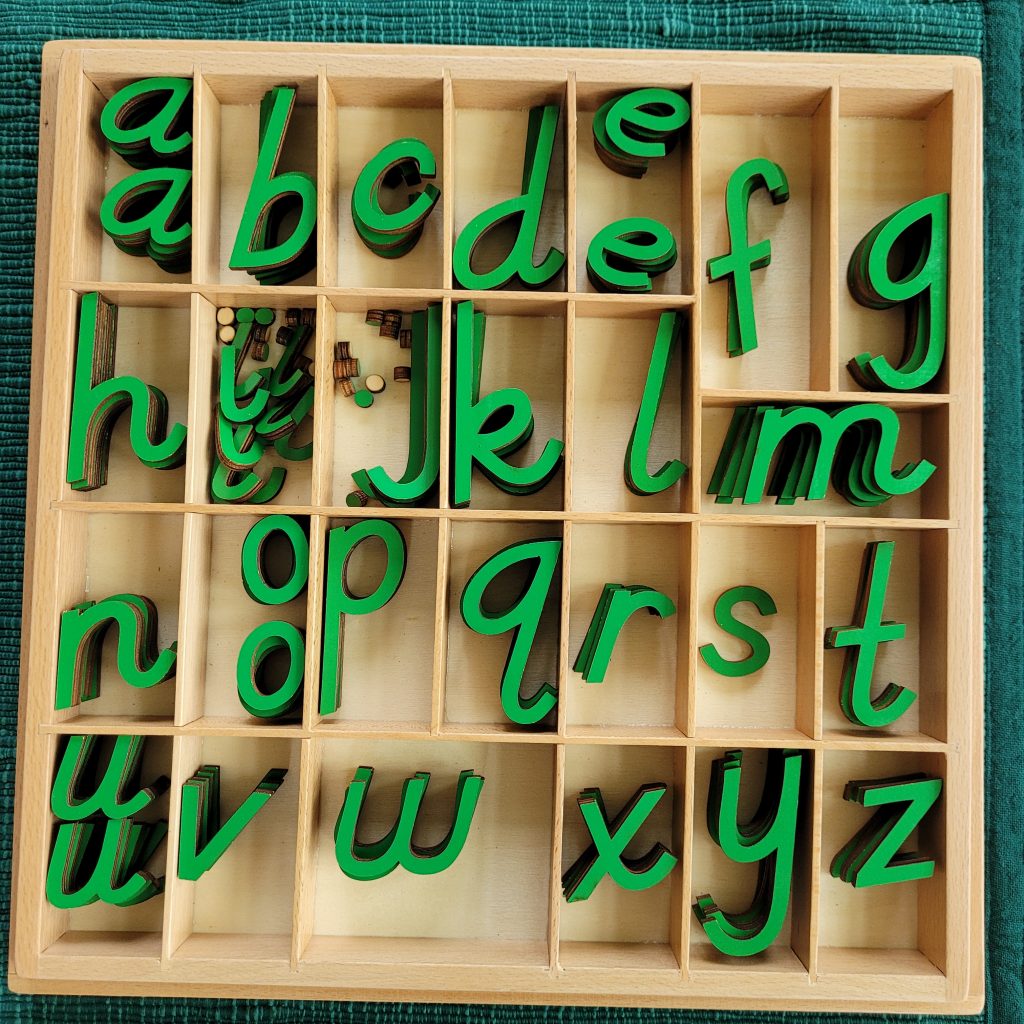 Montessori Moveable Alphabets