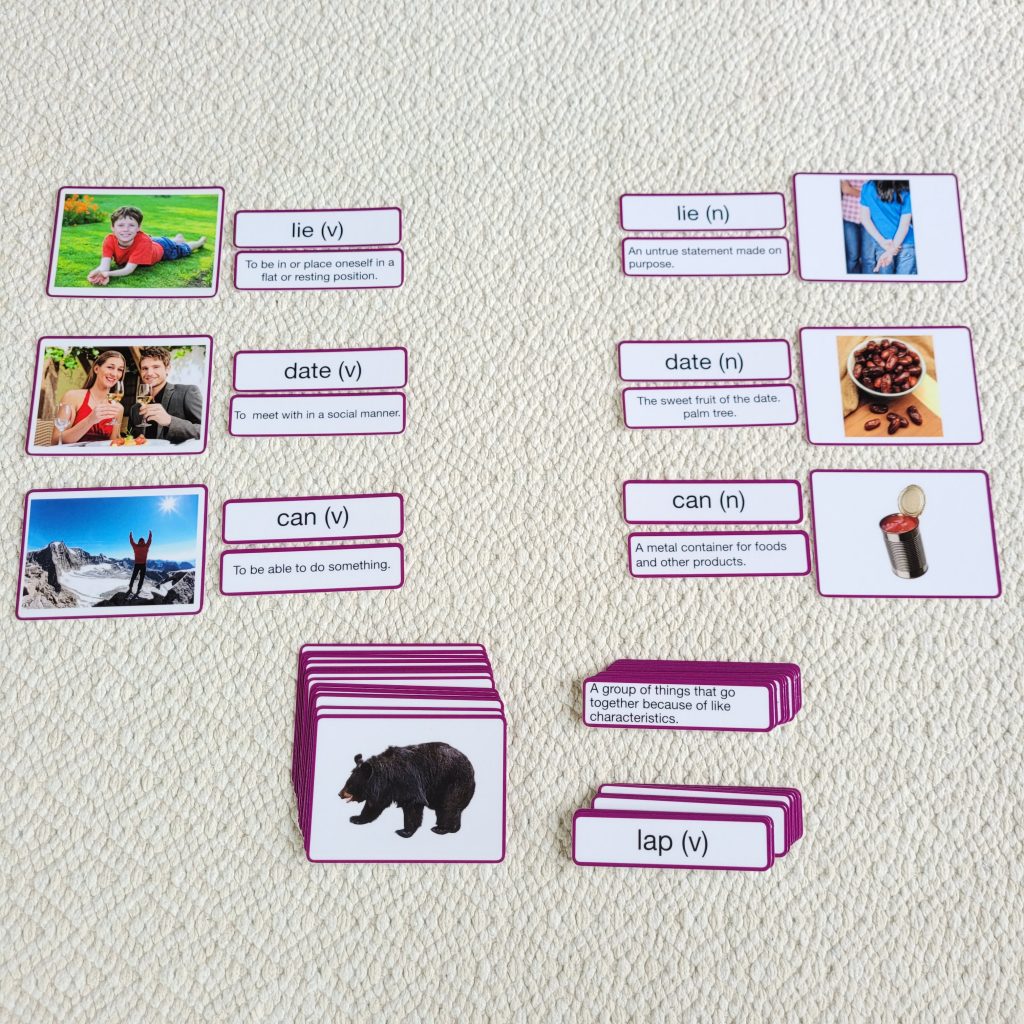 Montessori Word Study: Compound Words