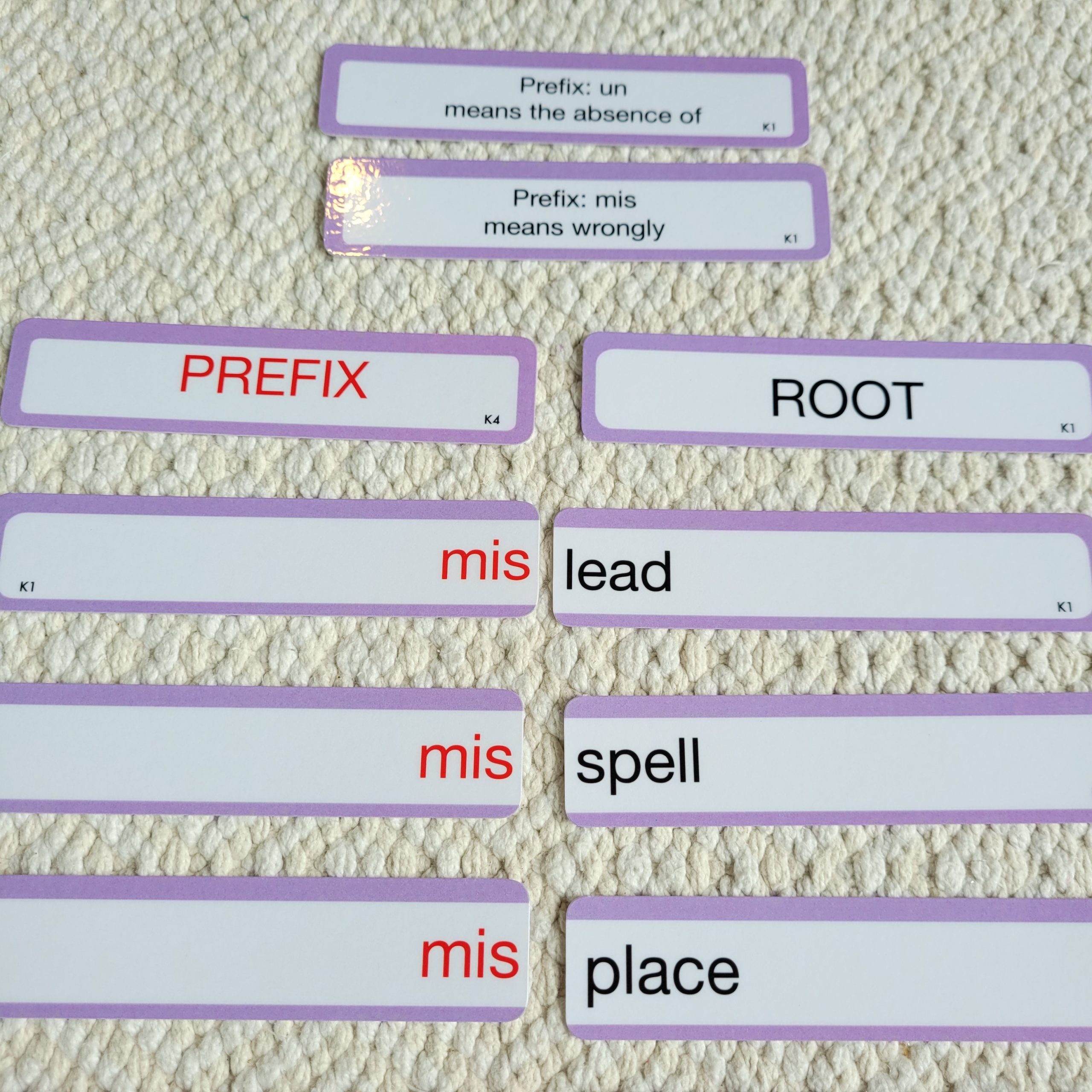 Montessori Word Study