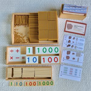 Golden Bead Bank Game and Activity Sets