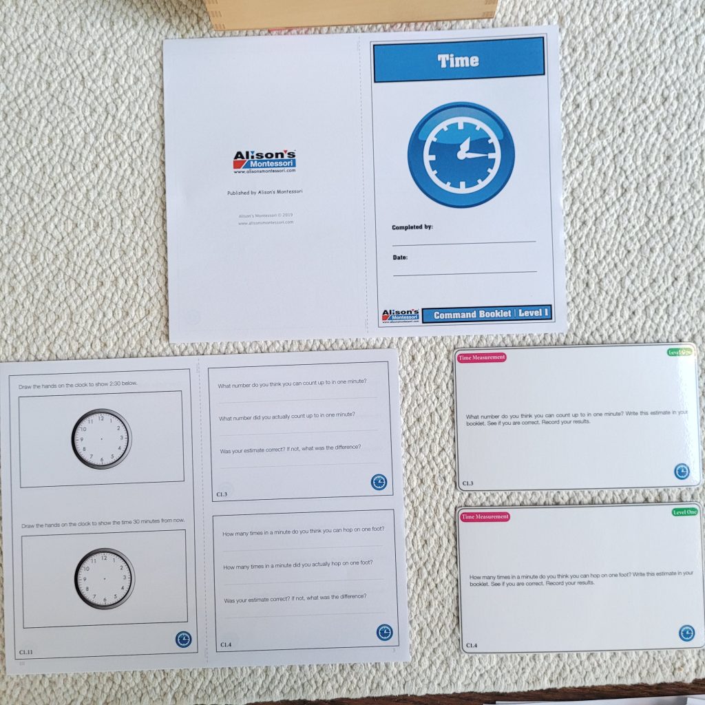 On the Left: Command Booklet - On the Right: Command Cards