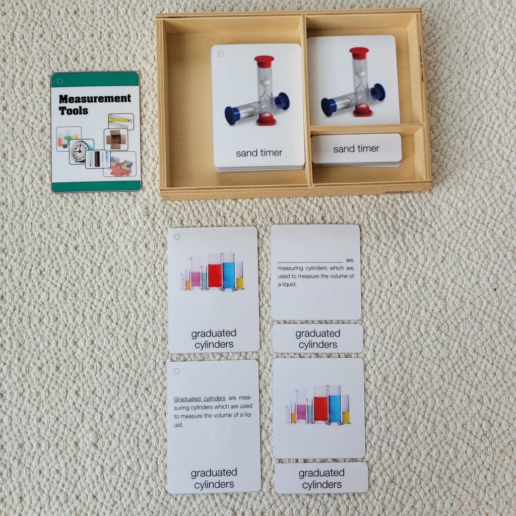 Measurement Tools - Nomenclature Cards