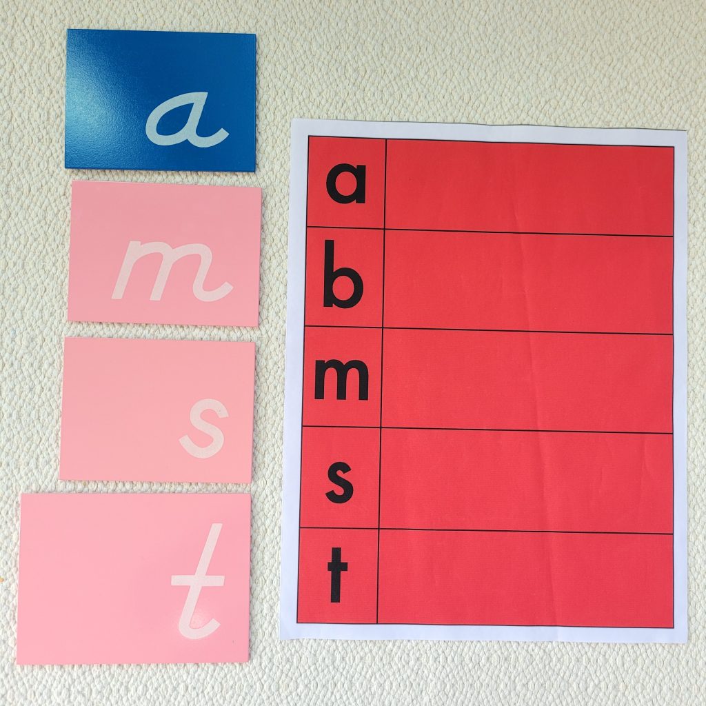 Initial, Ending, and Medial Sound Mats