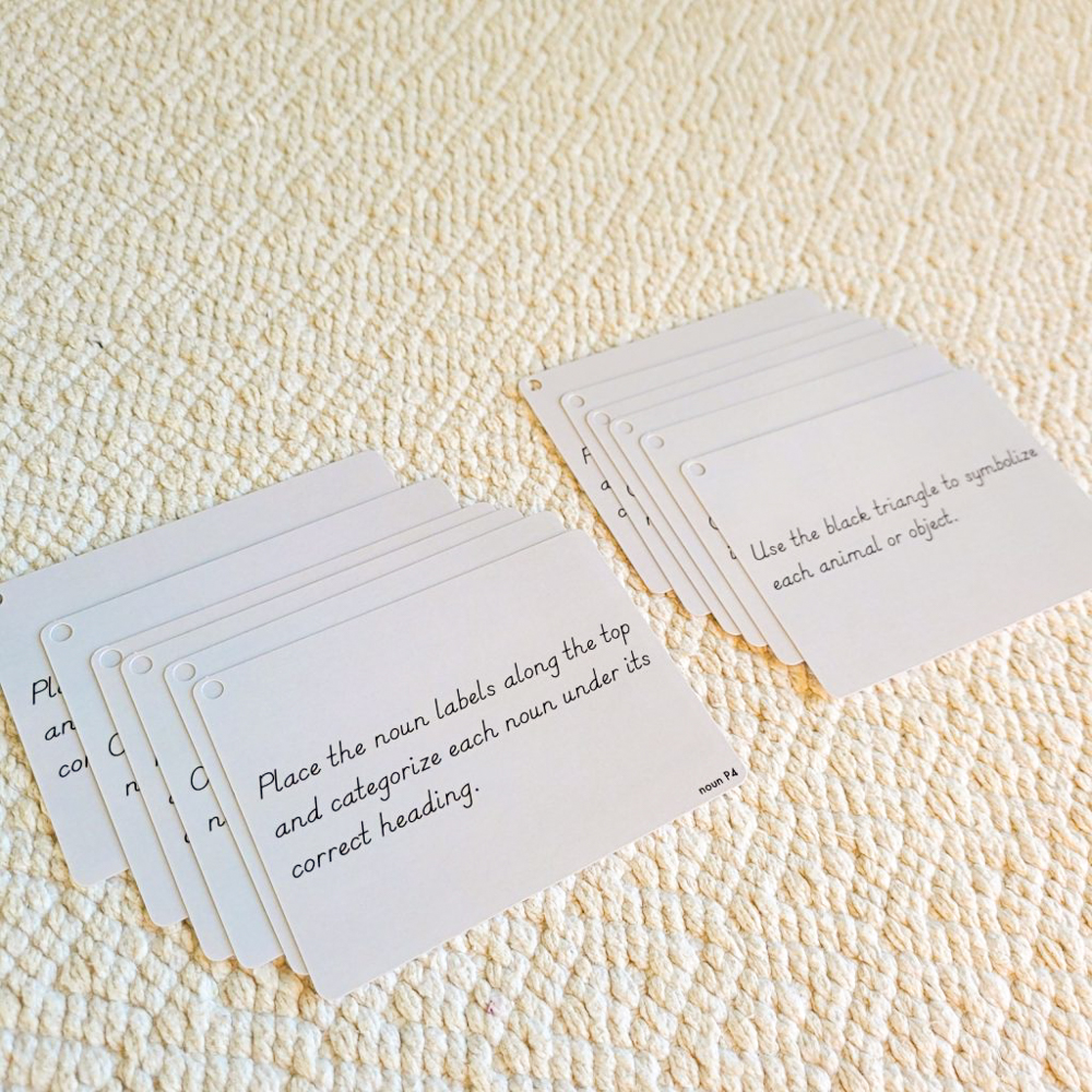 Function of Words: Command Cards