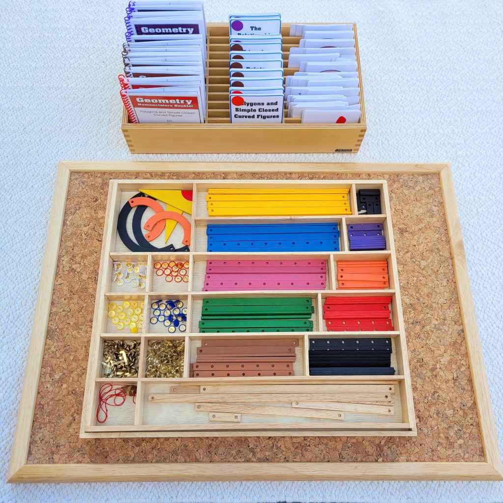 Geometric Stick Box and Classified Geometry Nomenclature Cards