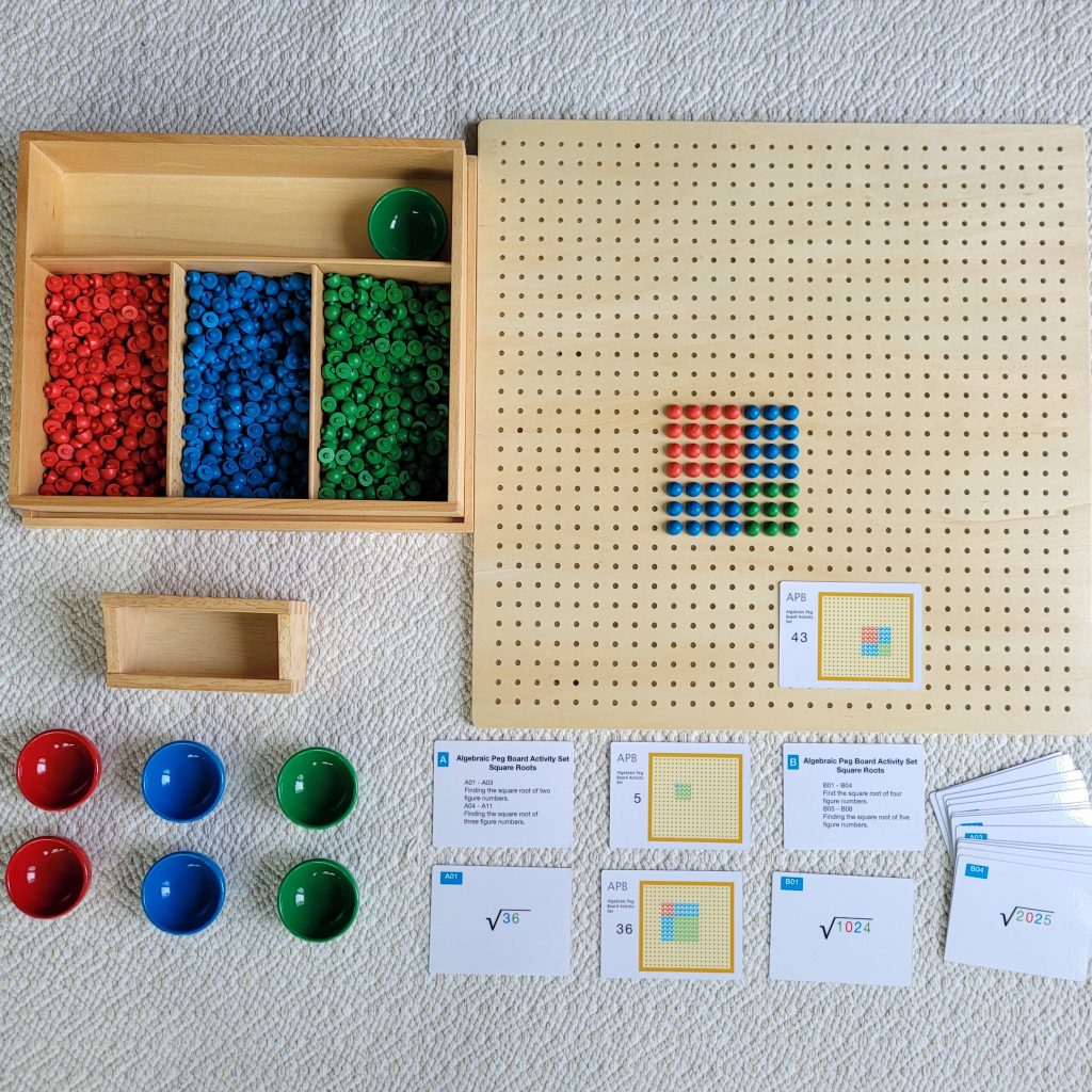 Algebraic Peg Board