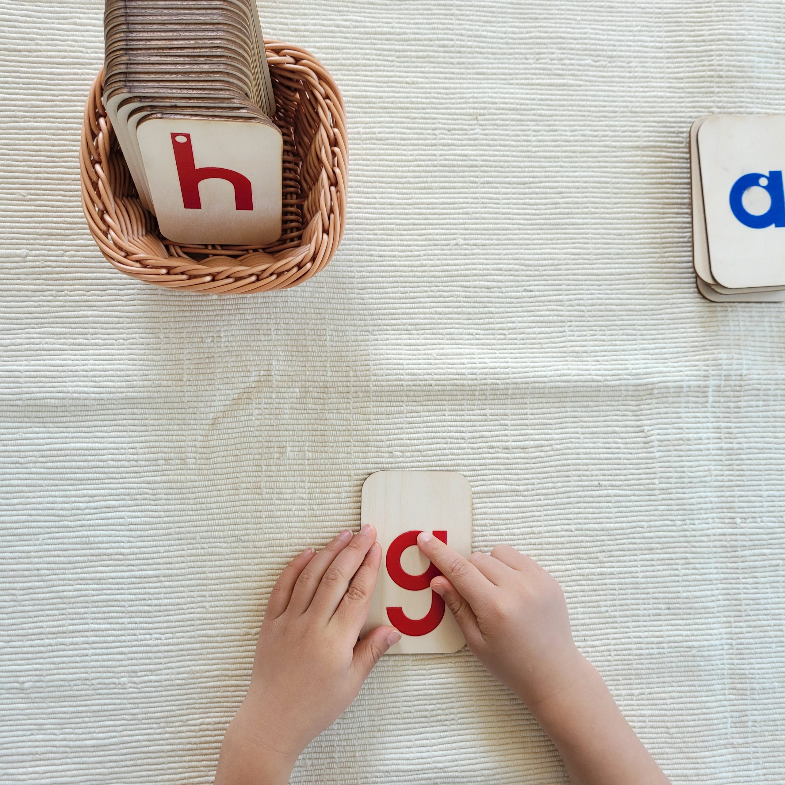 Montessori Sandpaper Letters