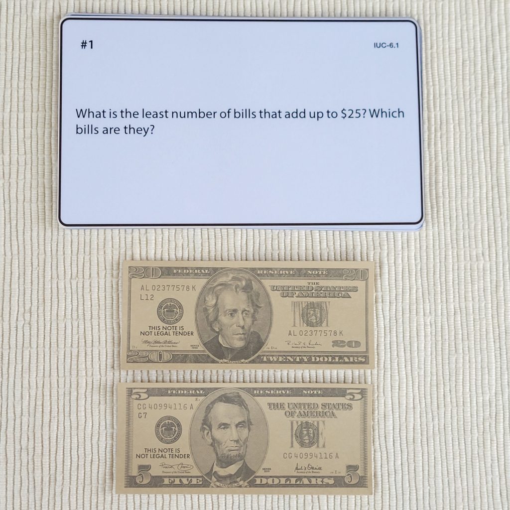 Montessori Curriculum Materials: Introduction to US Currency