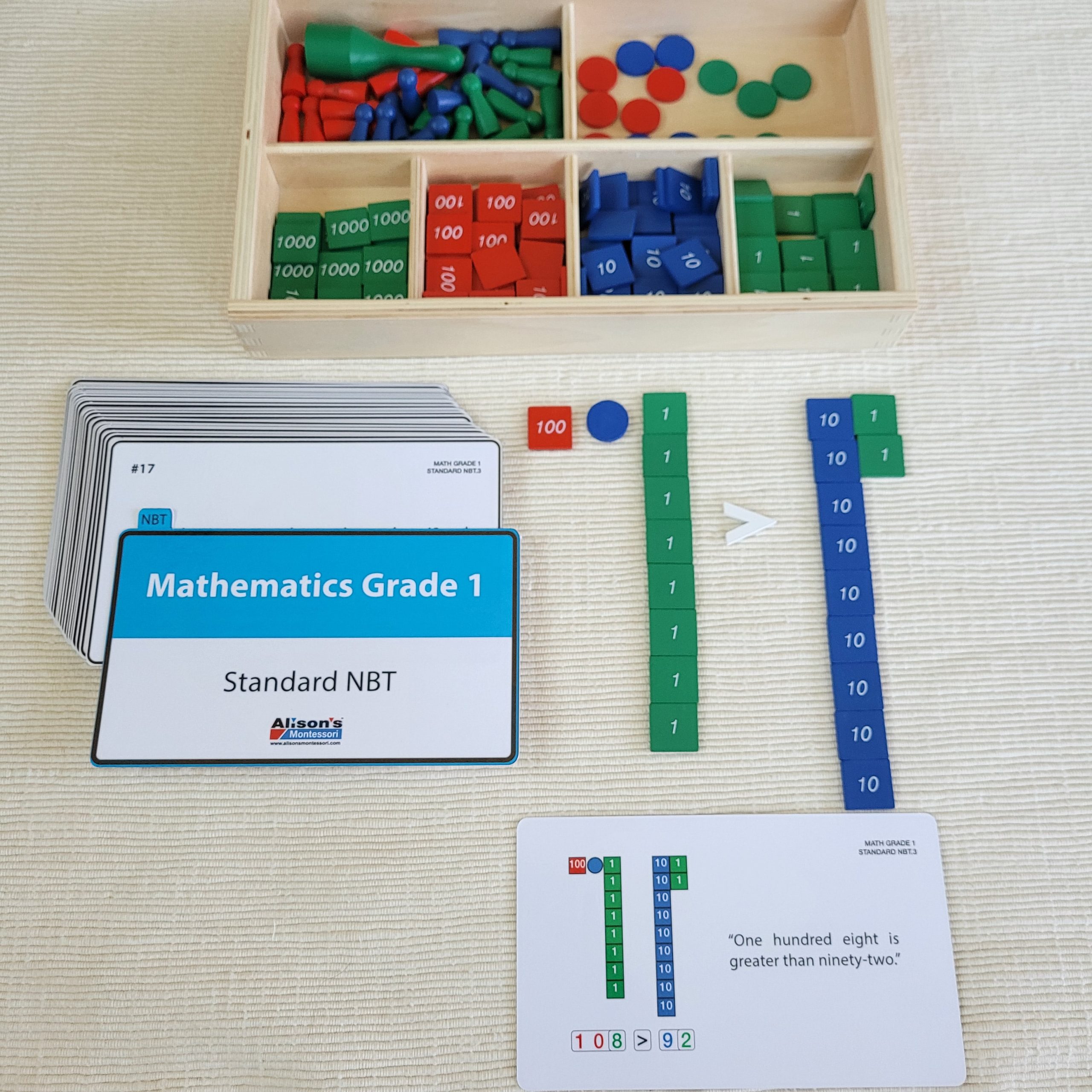 Mathematics Grade 1 Common Core Task Cards