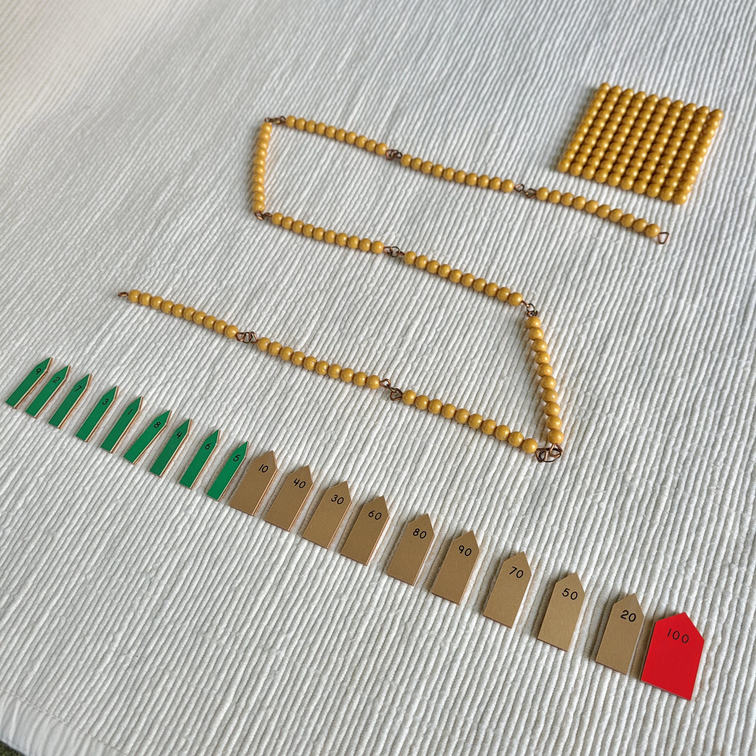 Montessori Hundred Chain & Hundred Board