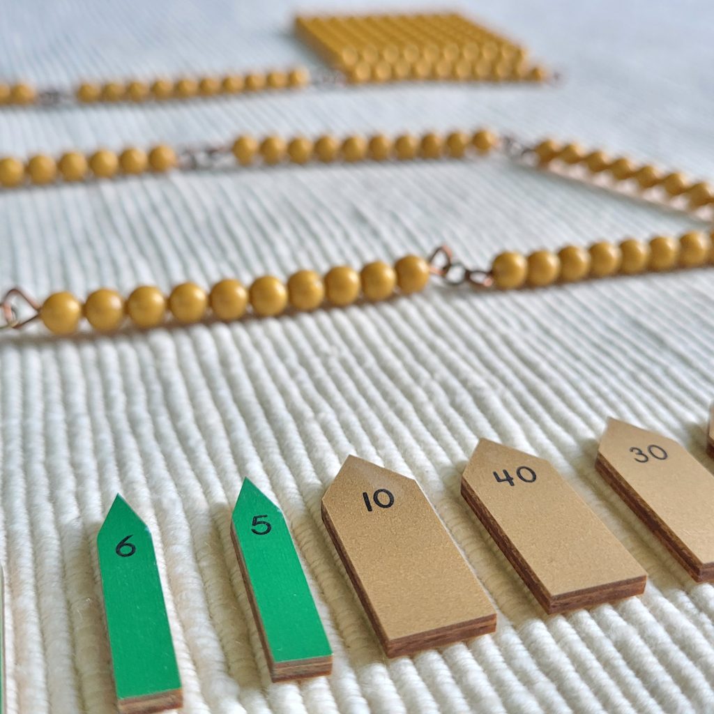 Montessori Golden Bead Material