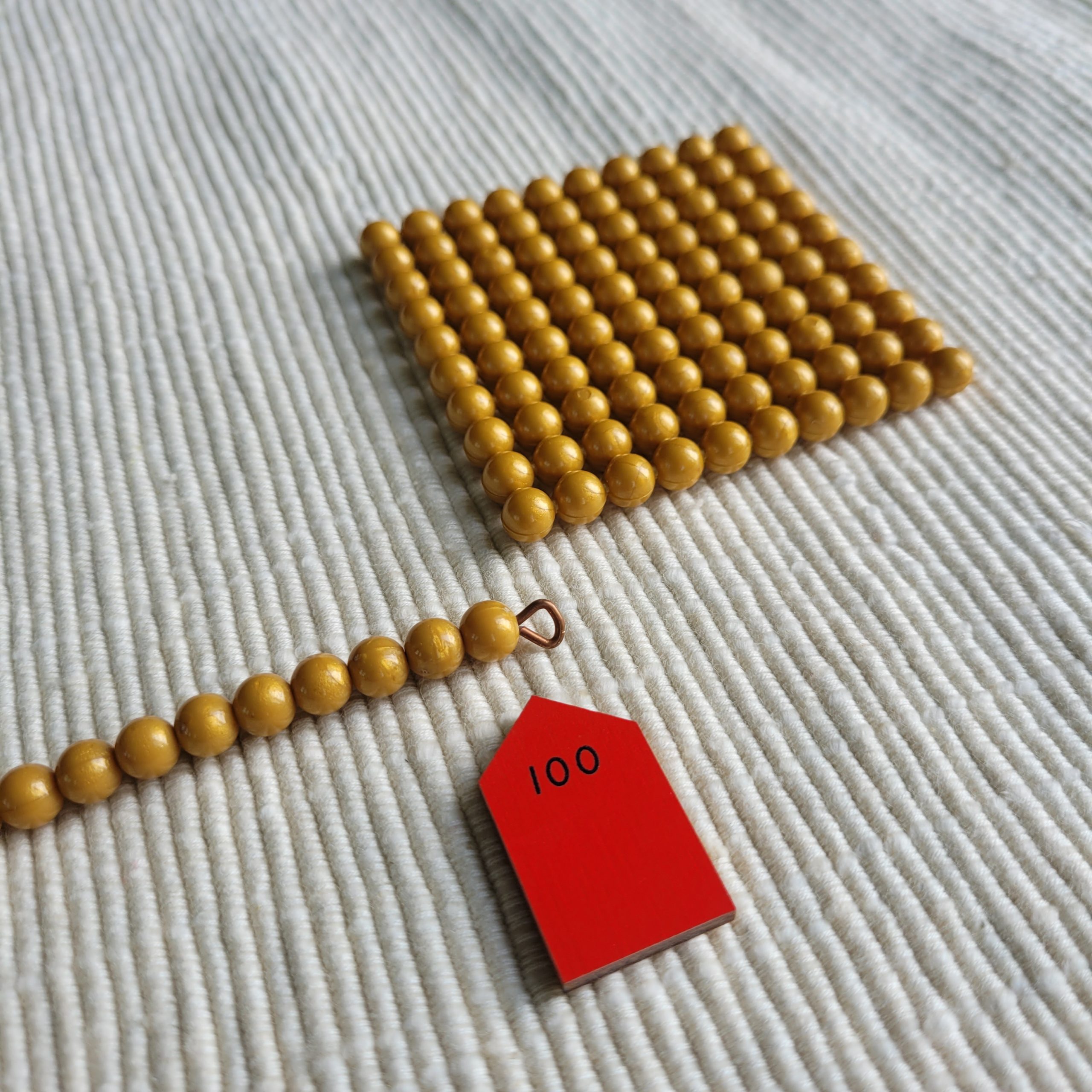 Montessori Golden Bead Material