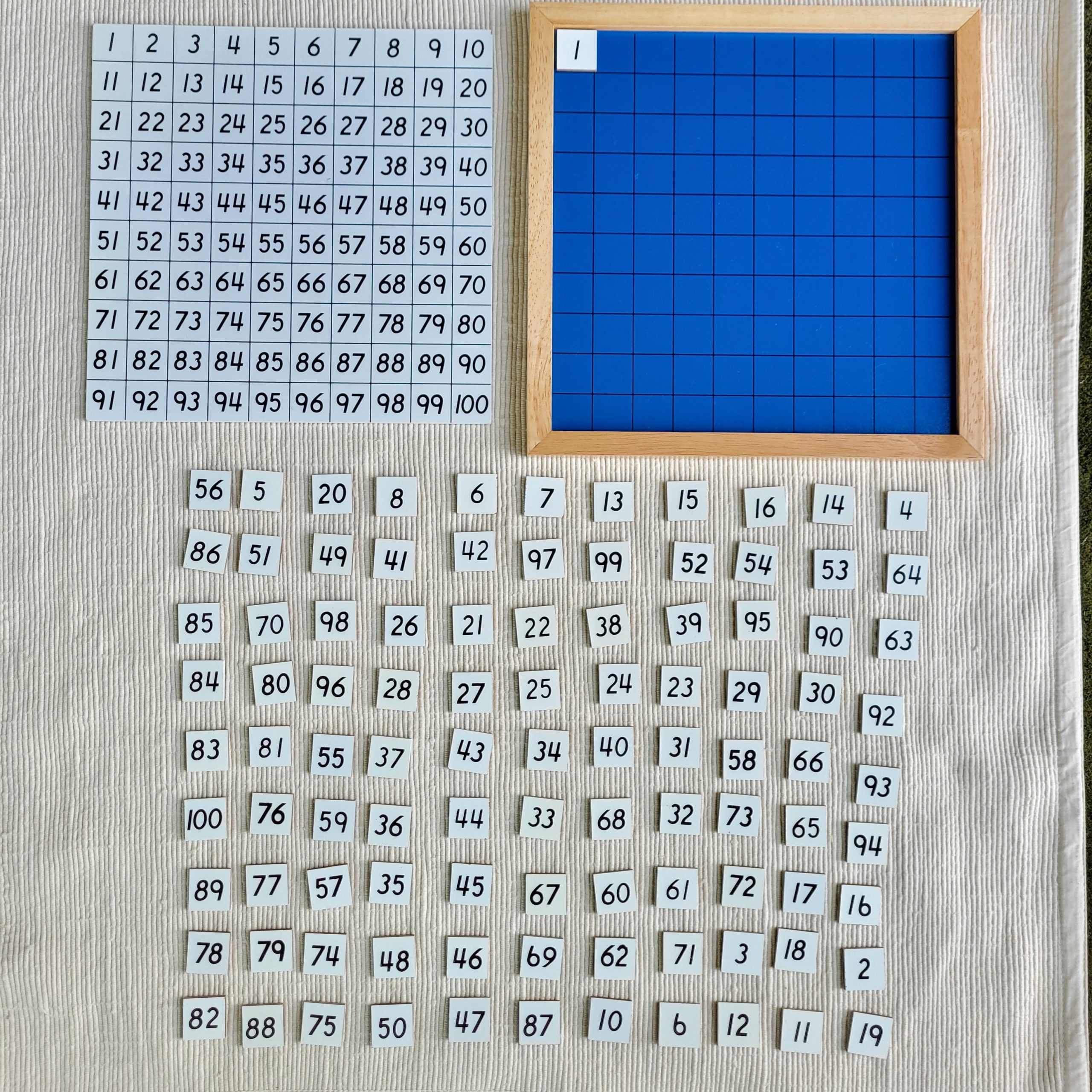 Montessori Hundred Board