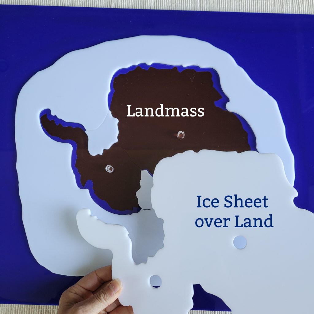 Map of Antarctica