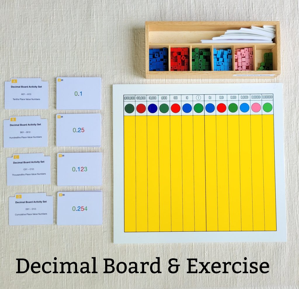 Decimal Board & Exercise