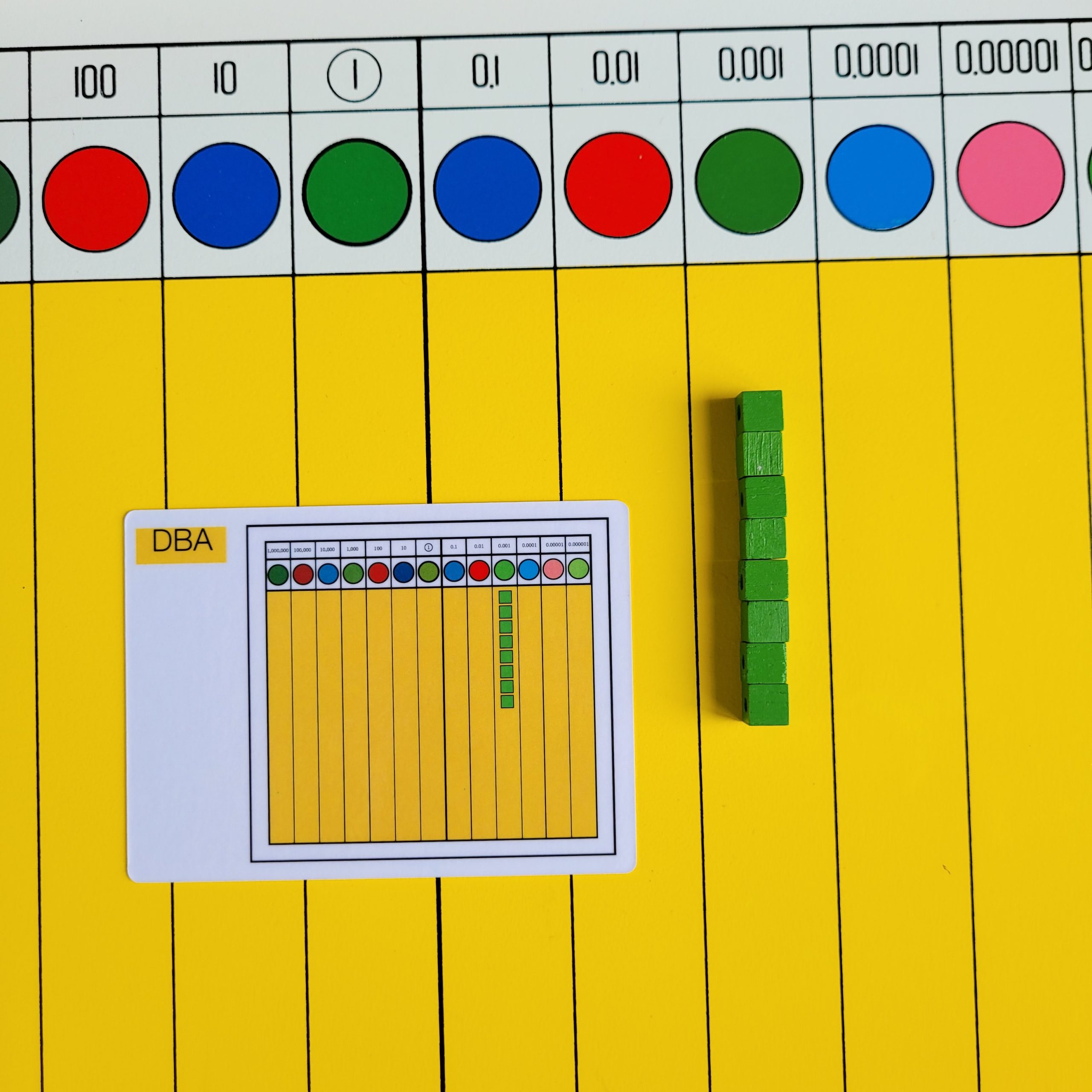 Decimal Board & Exercise