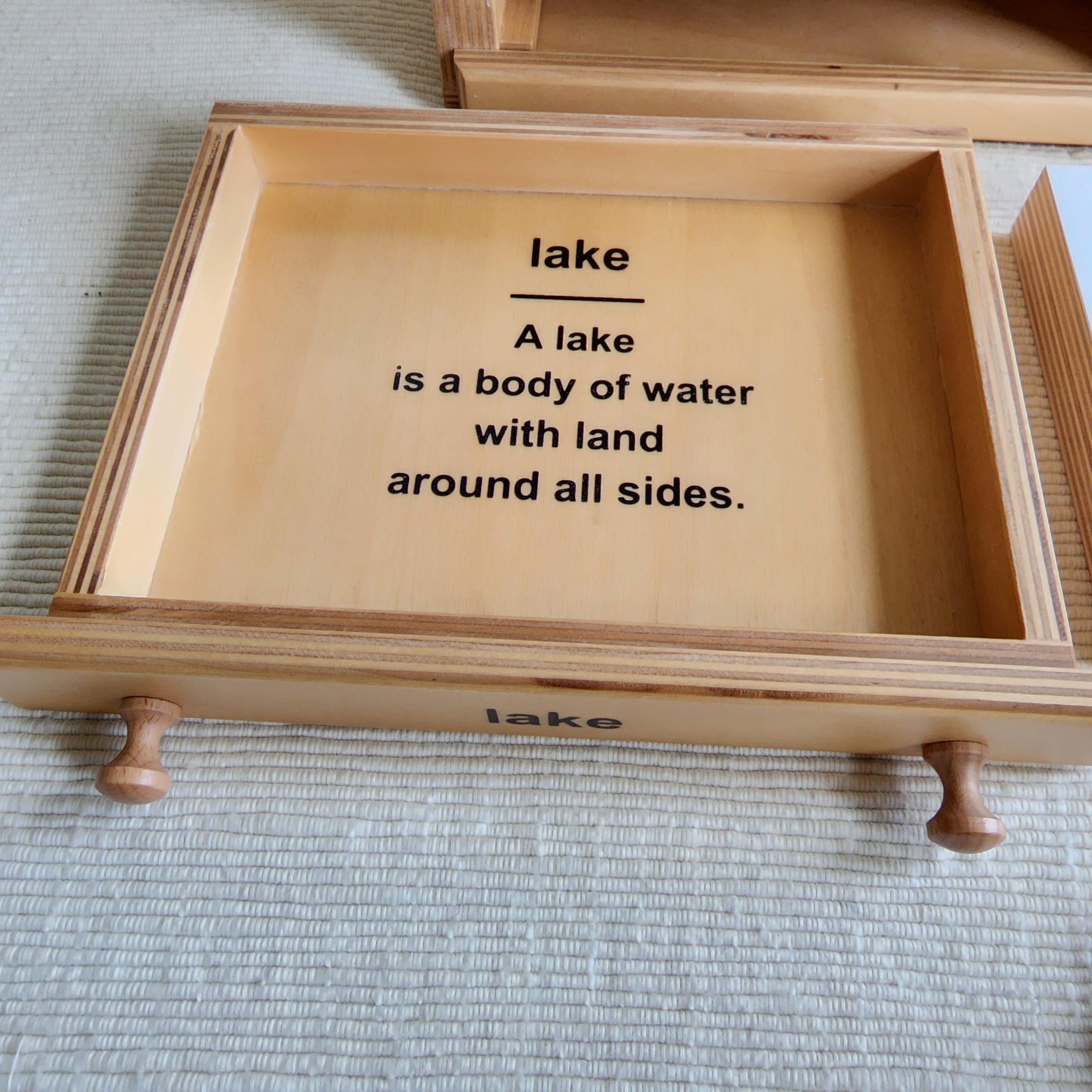 Land and Water Form Cabinet