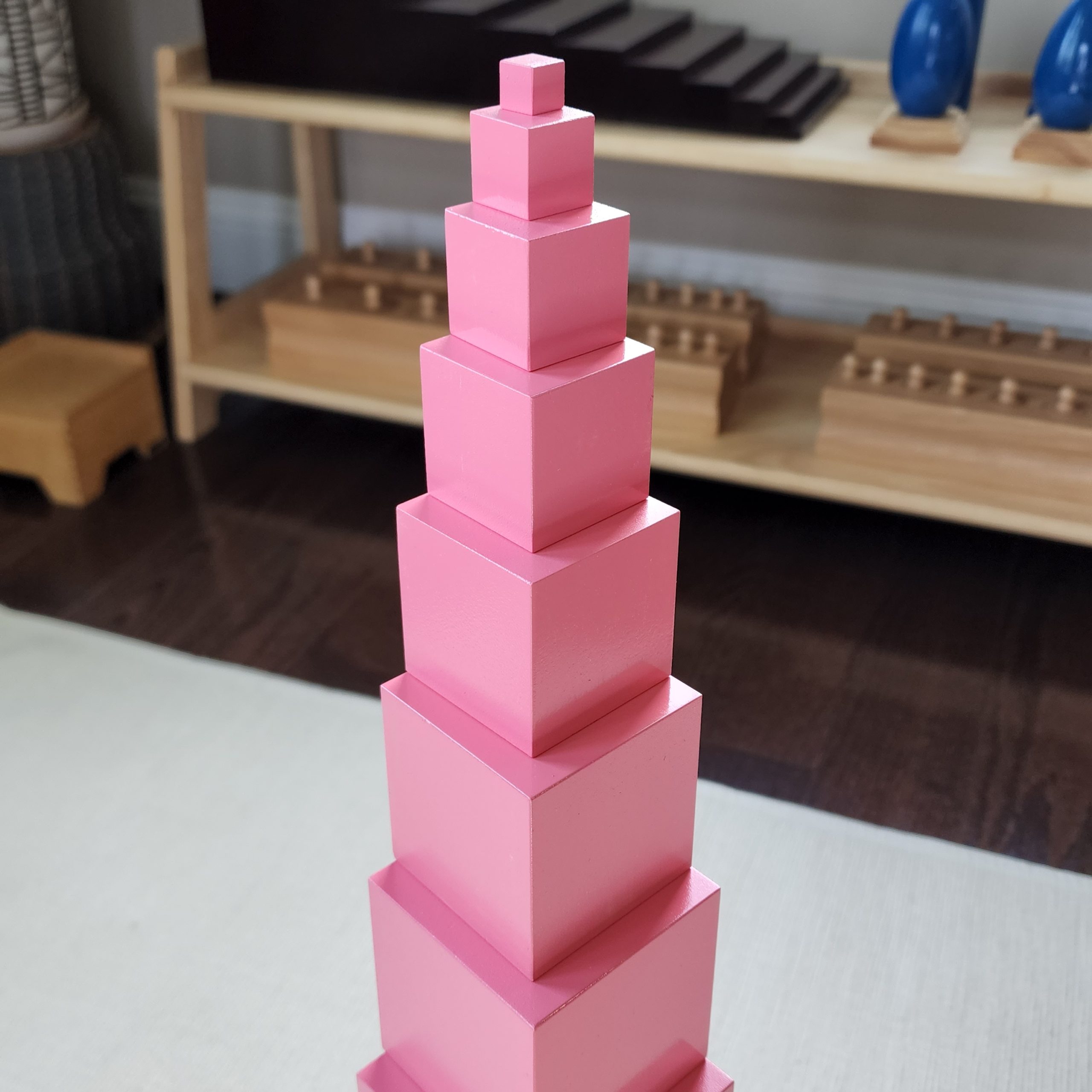 Montessori Pink Tower 