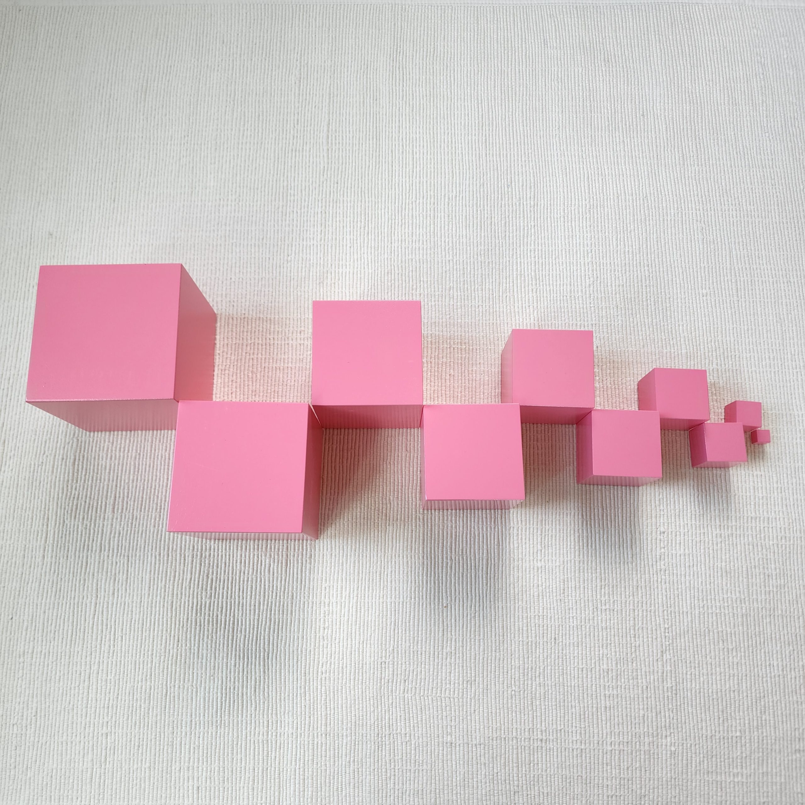 Pink Tower Extension Cards