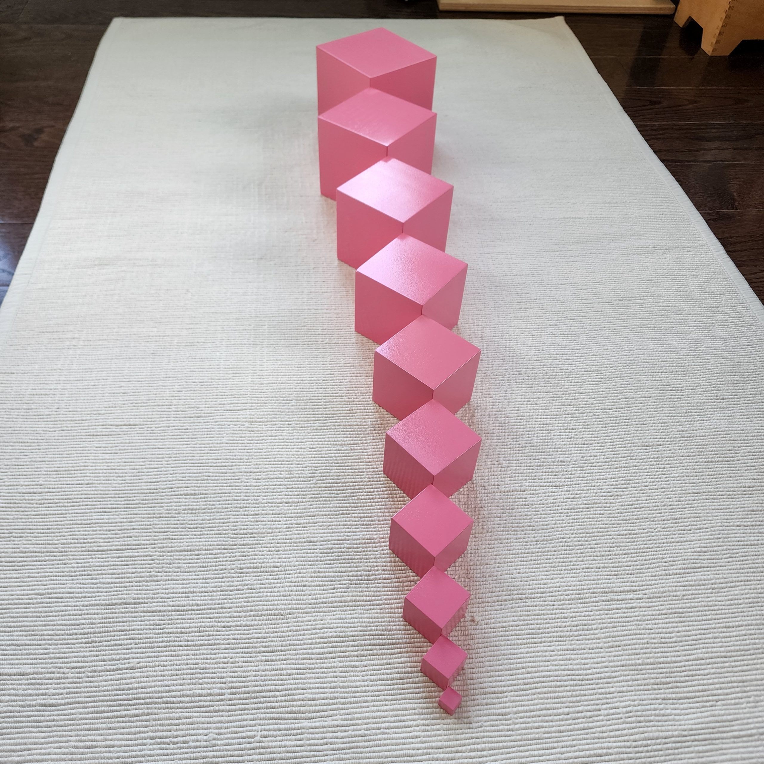 Pink Tower Extension Cards