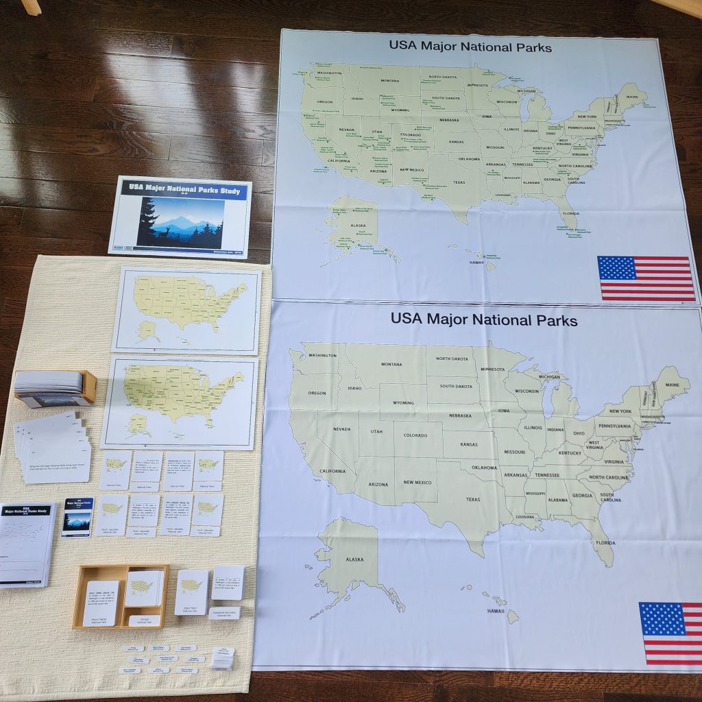 USA Major National Parks Study