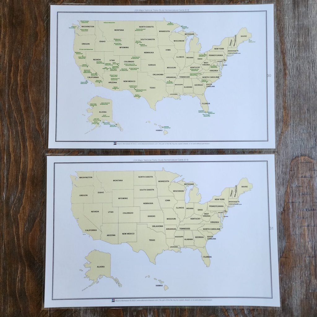 USA Major National Parks Study