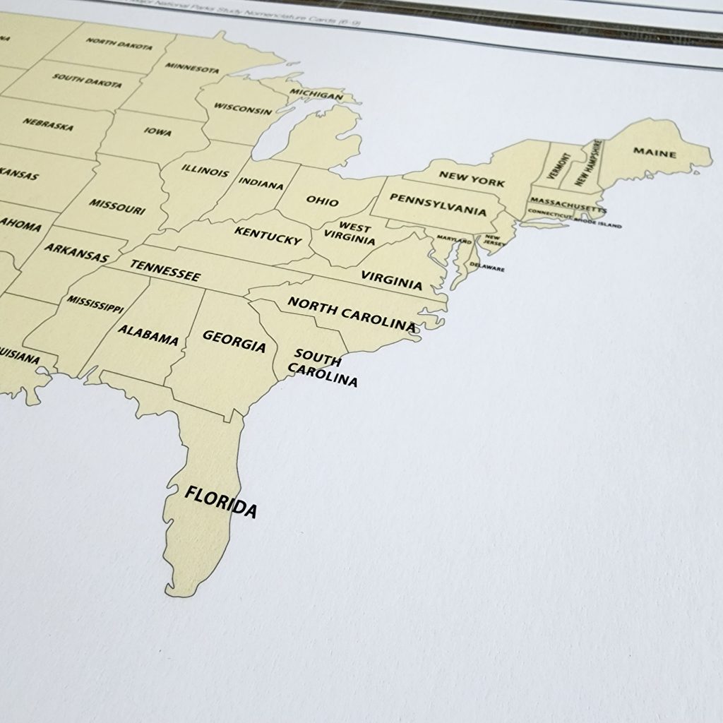 USA Major National Parks Study