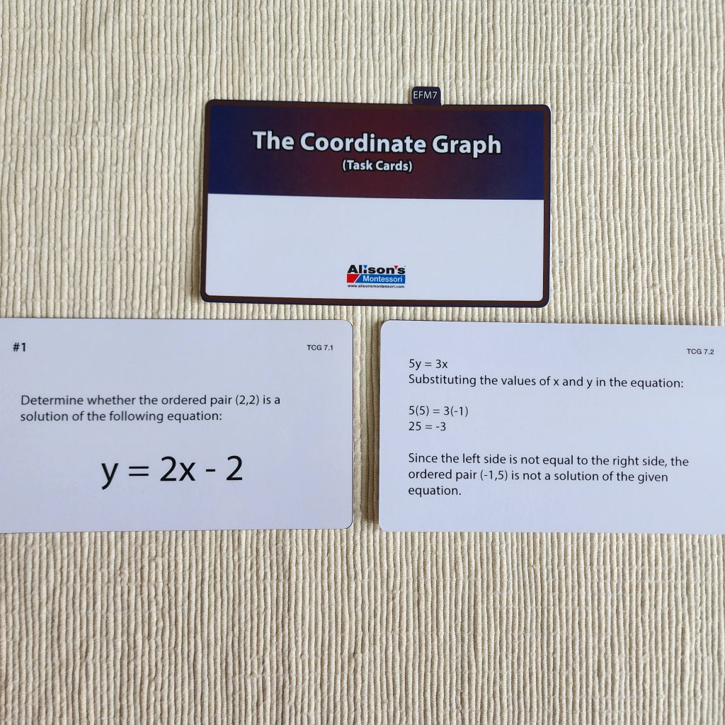 Montessori Task Cards
