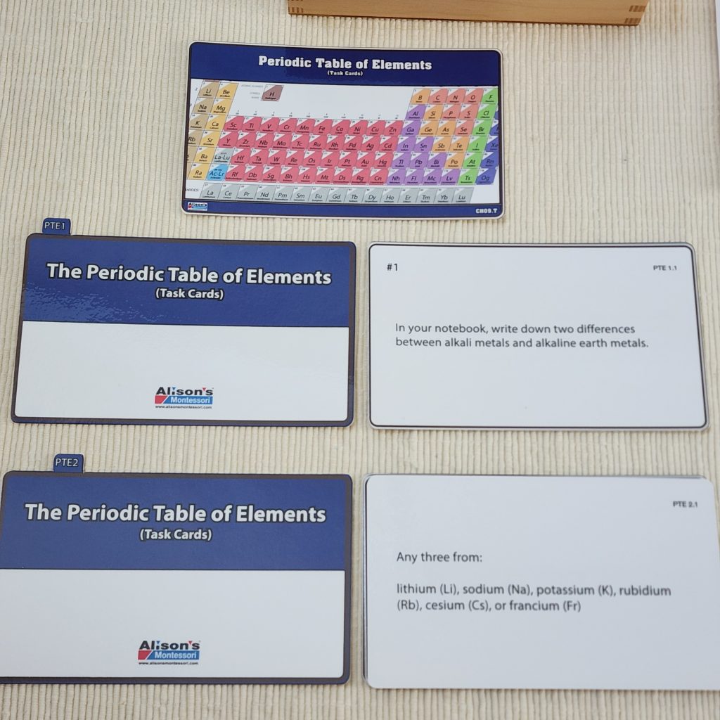Montessori Printed Materials