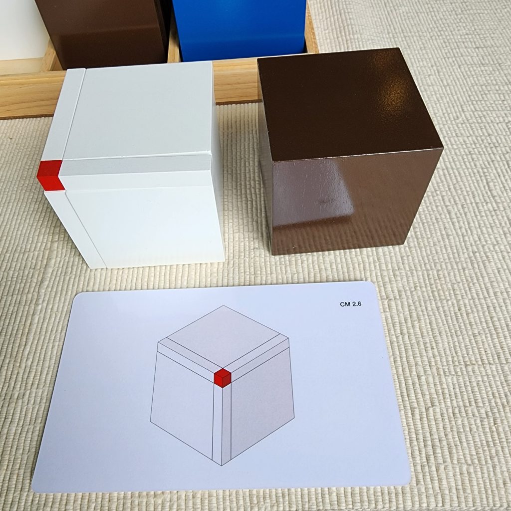 Montessori CUBING MATERIAL