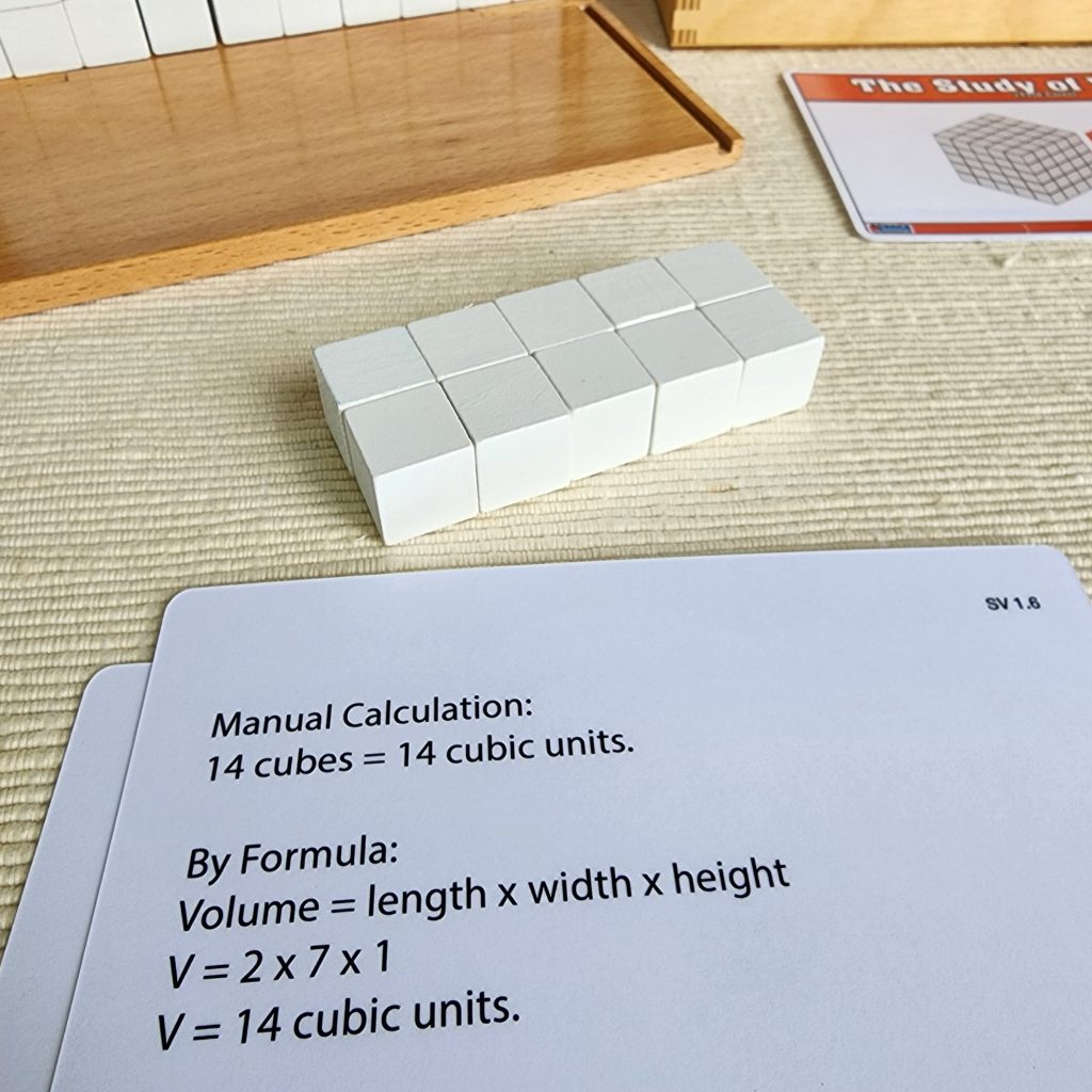 Volume Box with 250 Cubes
