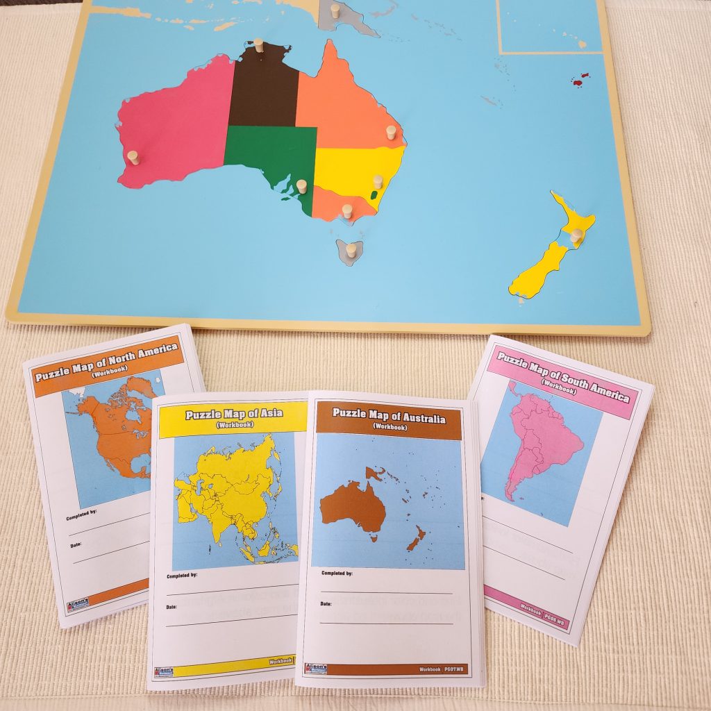 Puzzle Maps Workbook