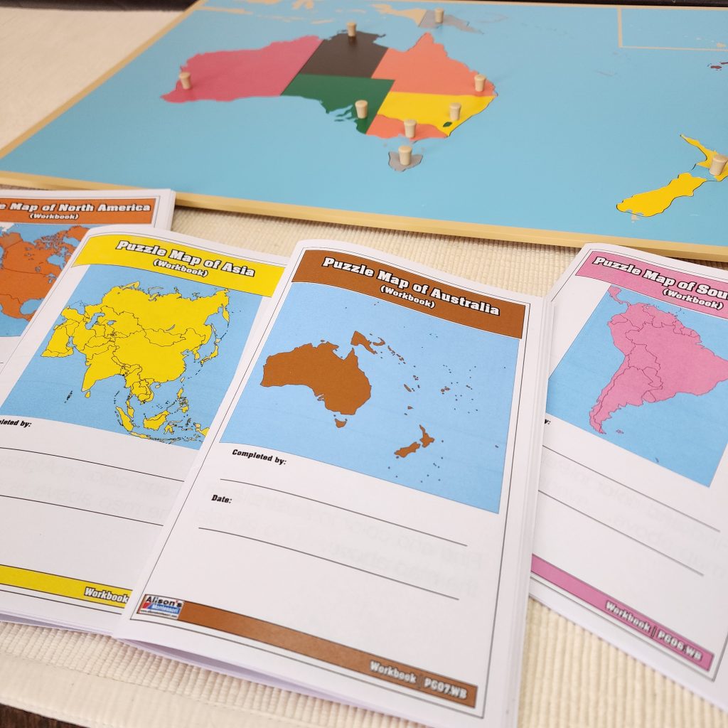 Puzzle Maps Workbook