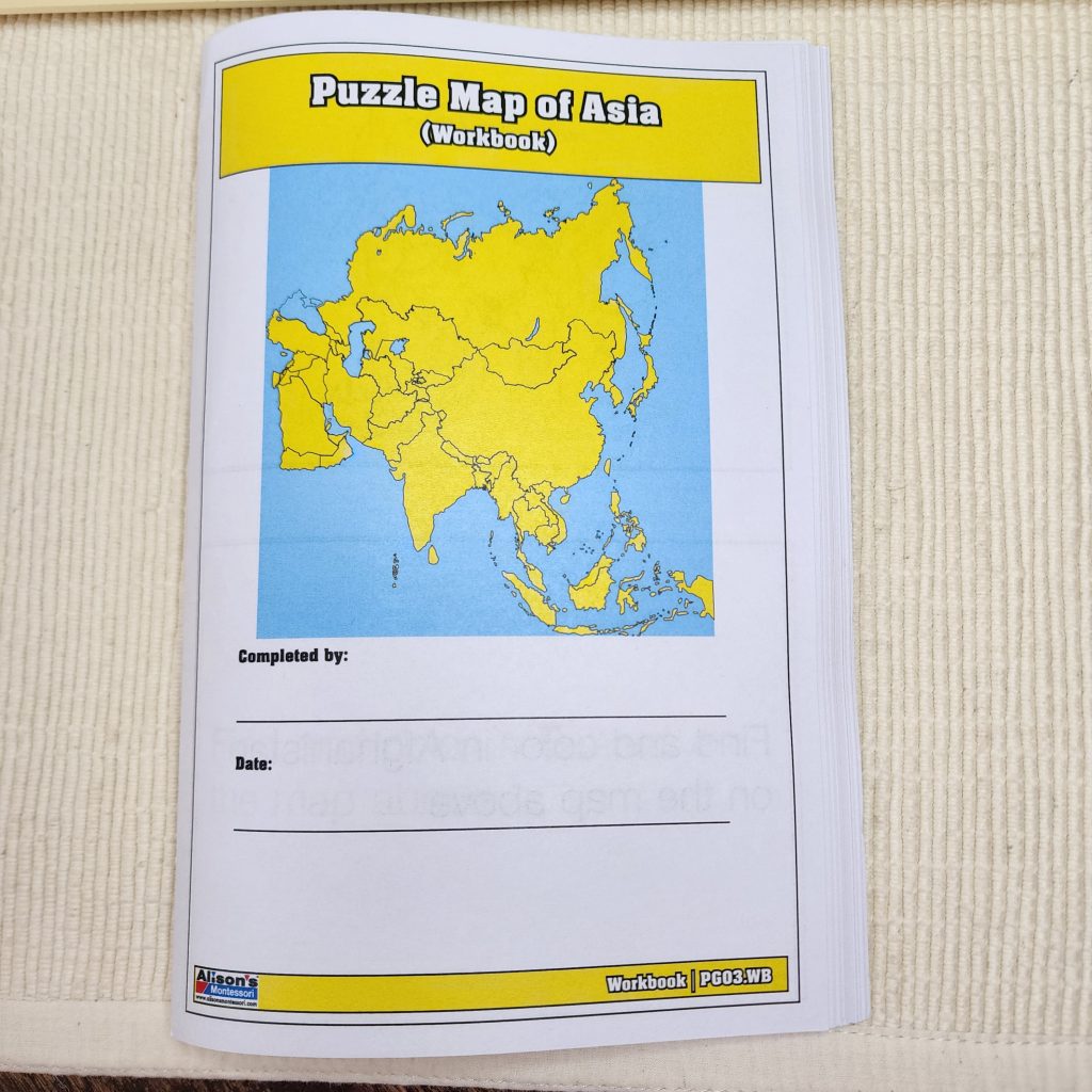 Puzzle Maps Workbook