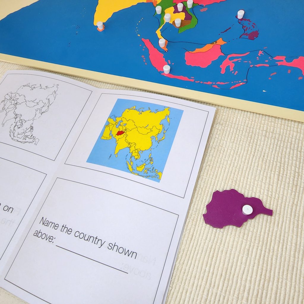 Puzzle Maps Workbook