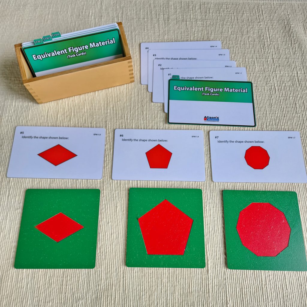 Wooden Equivalent Figures, 9-12
