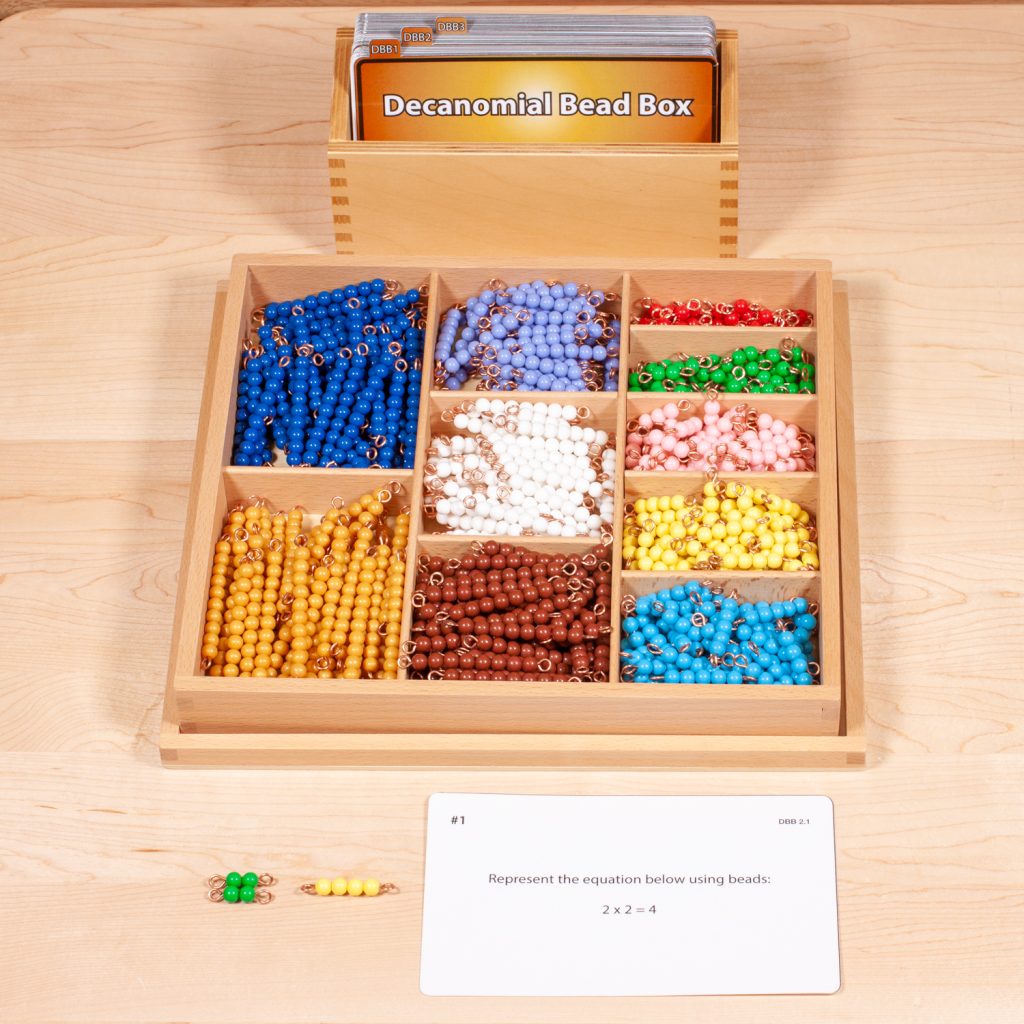 Decanomial Box Task Cards, Age 6+