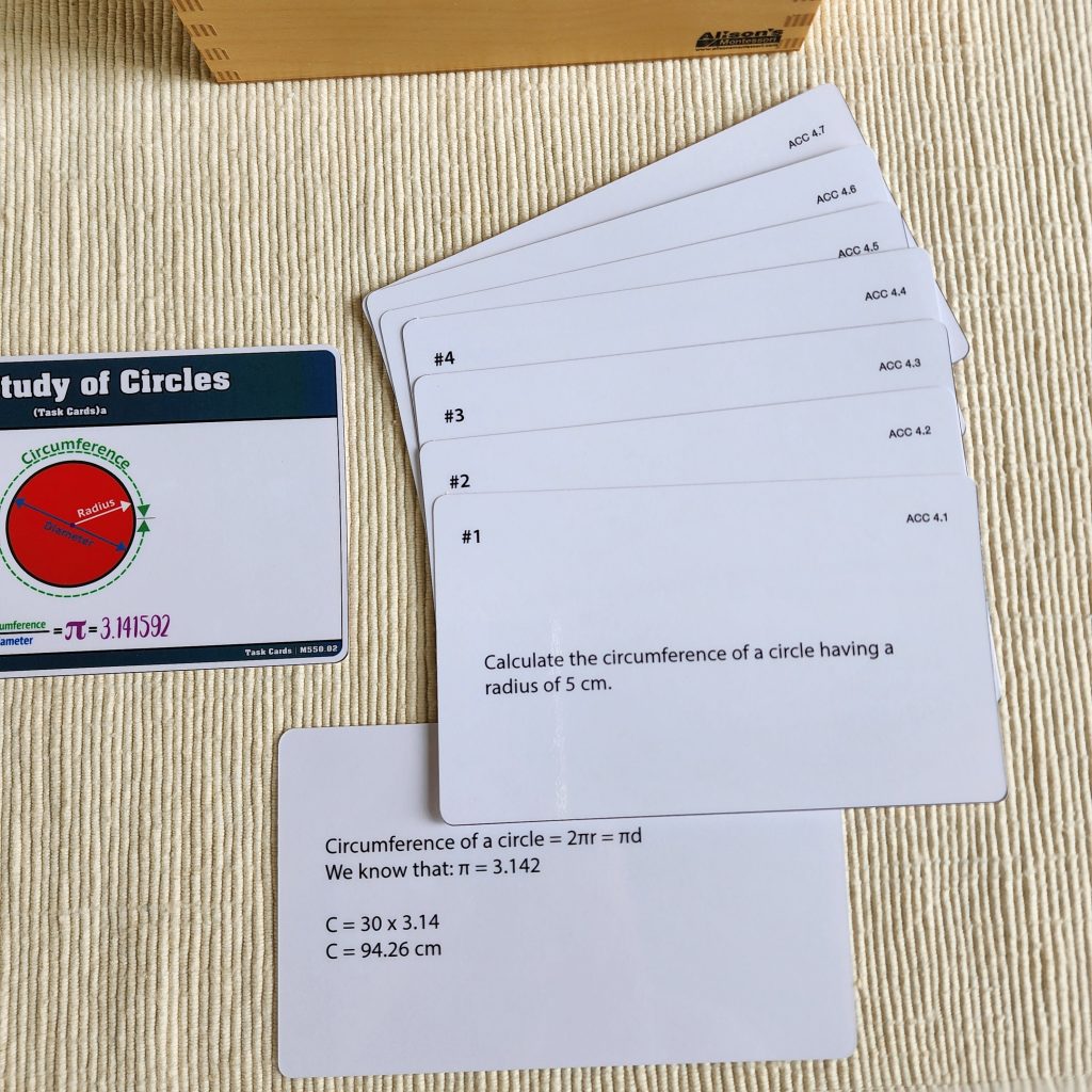 Montessori Curriculum Materials