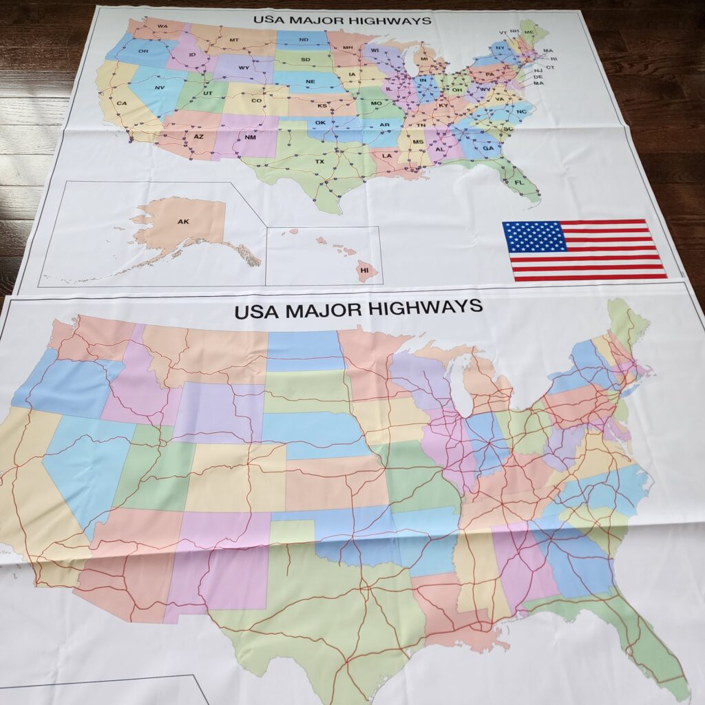 USA Major Highways Study
