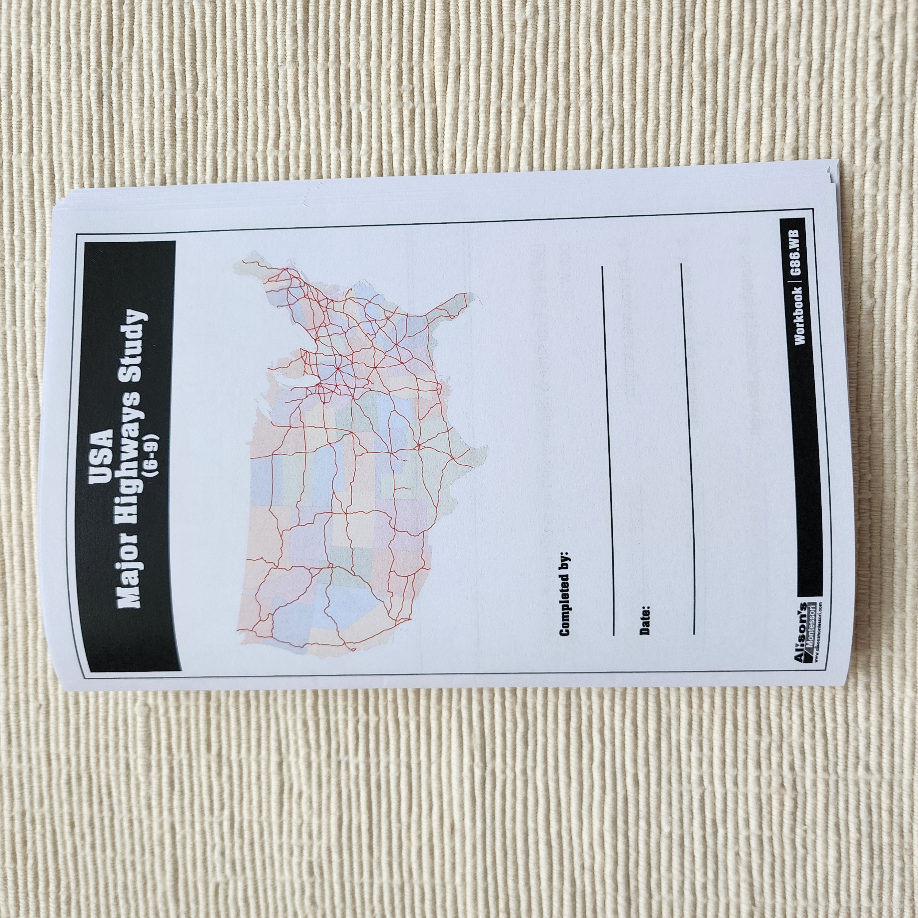 Montessori Printed Materials