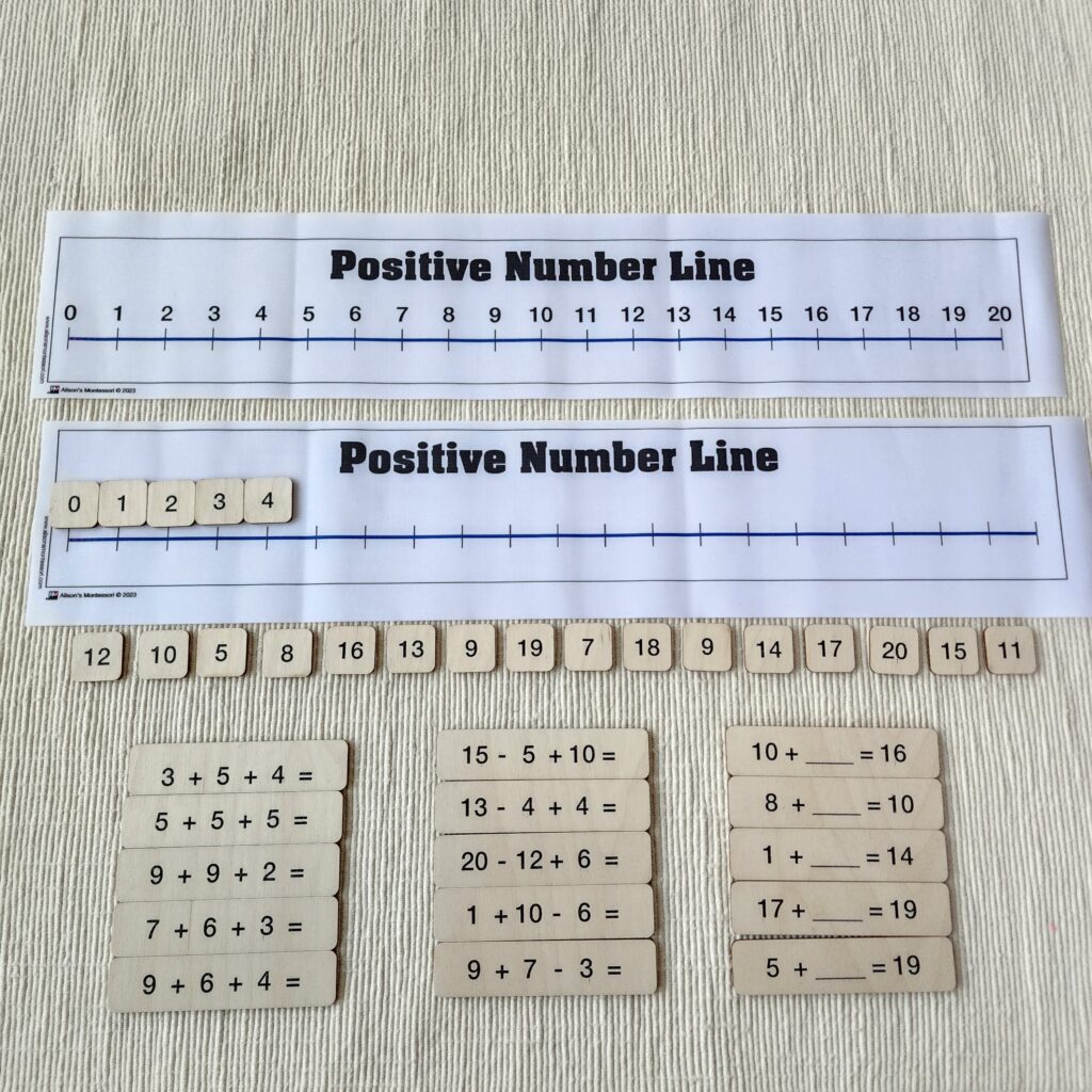 Number Line, Age 6+