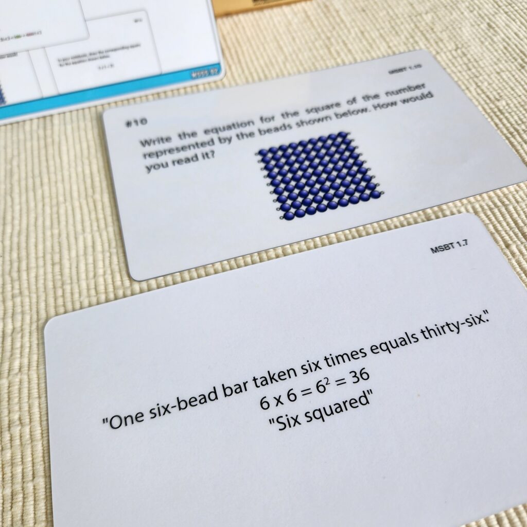 Square of Binomial and Trinomial Task Cards