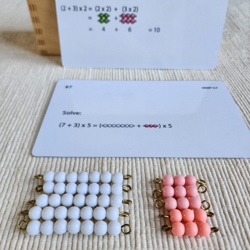 Square of Binomial and Trinomial Task Cards