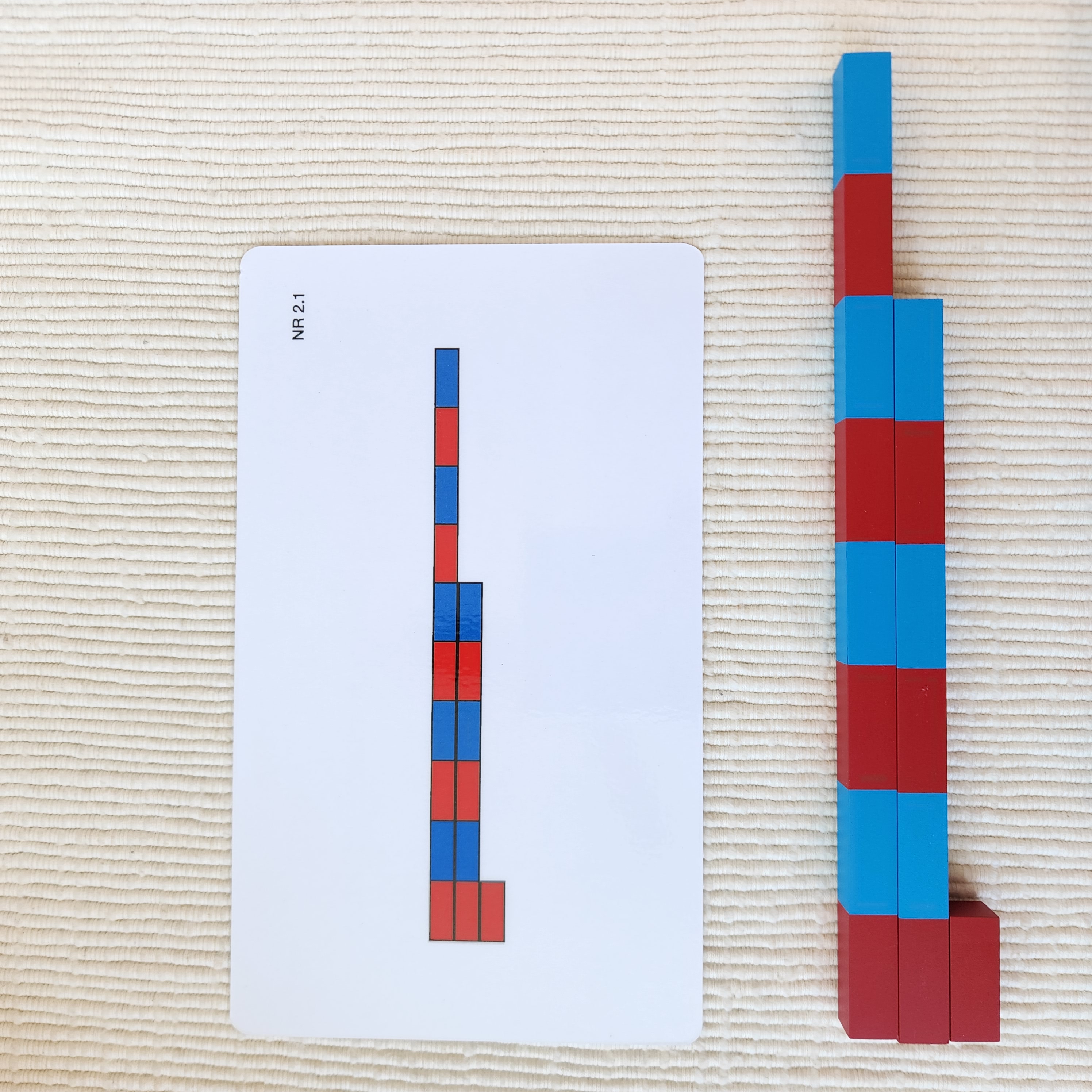 Number Rods, Extension Cards
