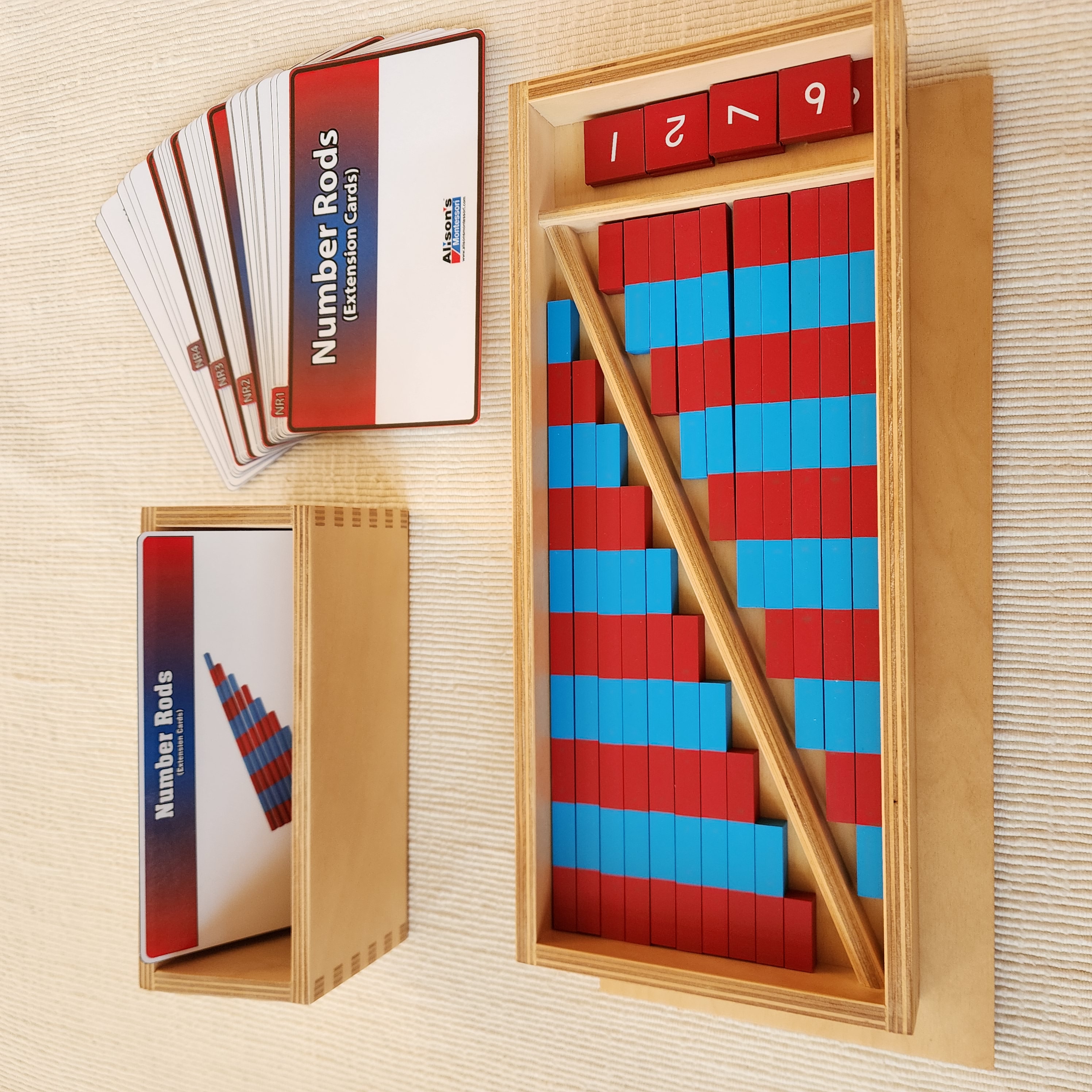 Number Rods, Extension Cards