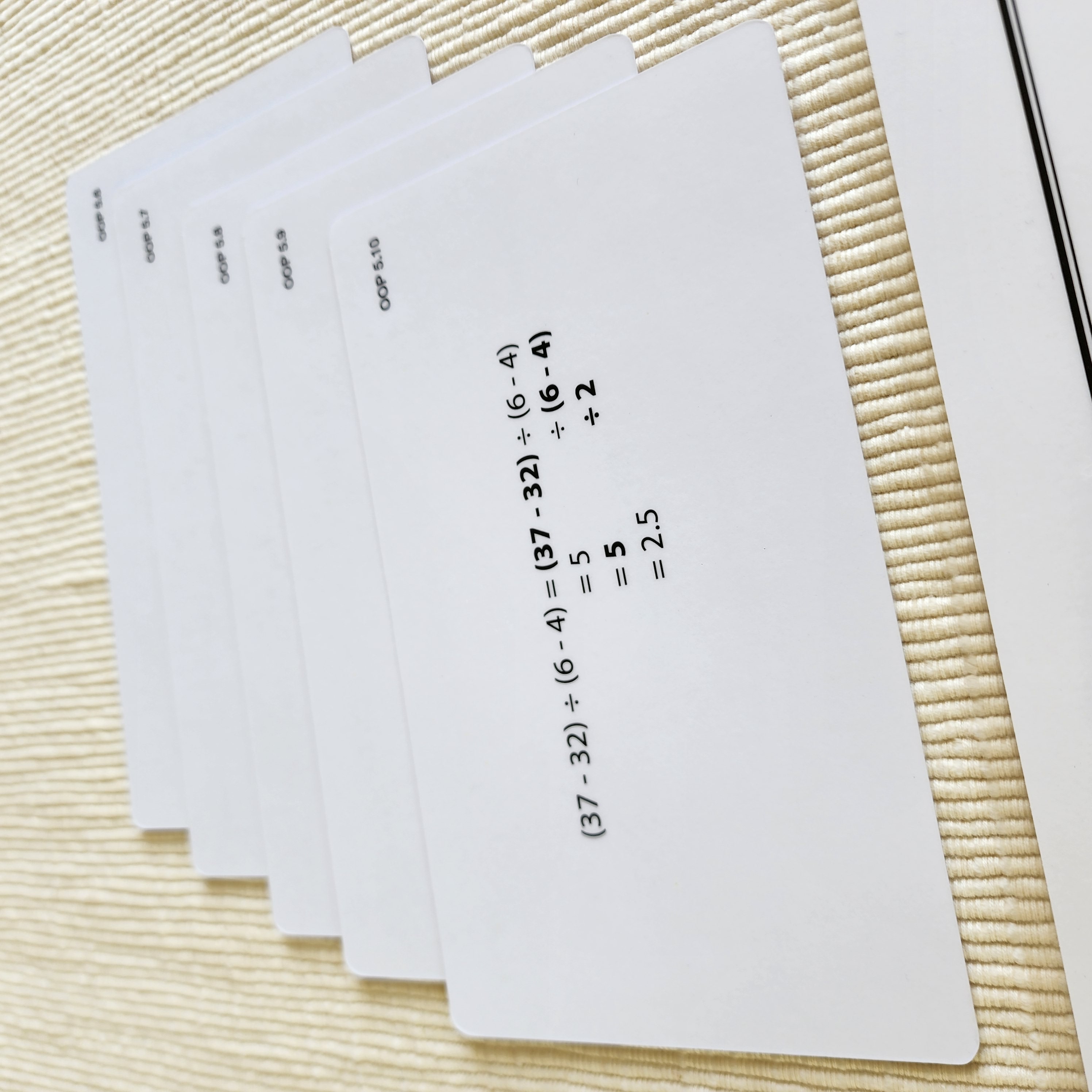 Montessori Printed Materials